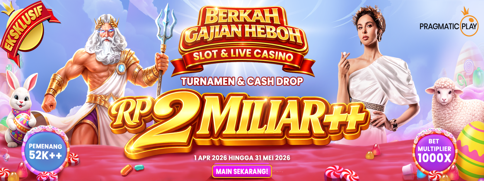 Pragmatic Play - Berkah Gajian Heboh